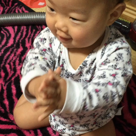 パチパチできるよーになりました❤️の画像