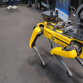 展示会でもロボットの画像