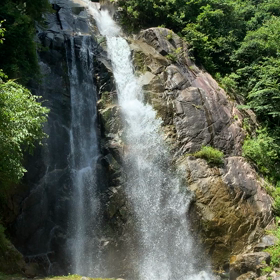 避暑地でマイナスイオンの画像