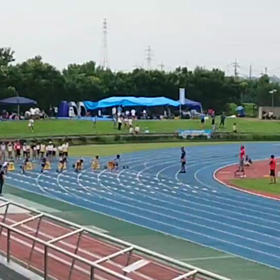女子100ｍ 15組目の画像