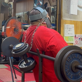 一昨日の首トレーニングの画像