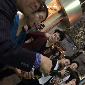 銀座お花見&マジックパーティ②の画像