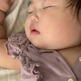 9ヶ月　ベビーのお昼寝の画像