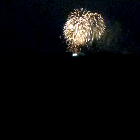 花火の音が～～の画像