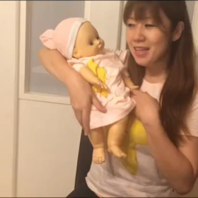 触れ合い遊び！動画撮りました！の画像