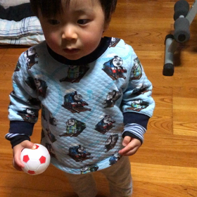 チビ猿一芸披露の画像