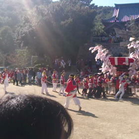 秋祭りシーズンの画像