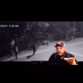 監視カメラに映ったものの画像