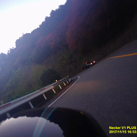 ハーレーダビッドソン六甲山走行動画の画像