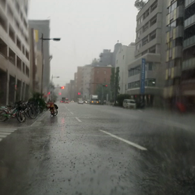 雷雨の画像
