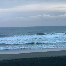 3月6日千葉北、東浪見の朝の波の画像