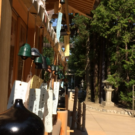 穂高神社 夏の画像