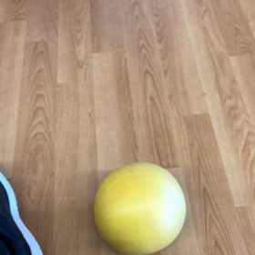 我ながら感動、ボールが蹴れたの画像