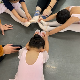 土曜日のプレバレエクラス♫の画像