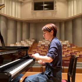 ホールで練習してきました♪の画像