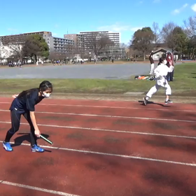 バトン練習(直線)②の画像