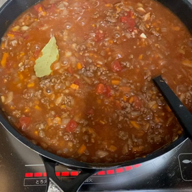 コトコトじっくり簡単ミートソースの画像