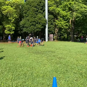 ダッシュ練習(黄緑チーム)③の画像