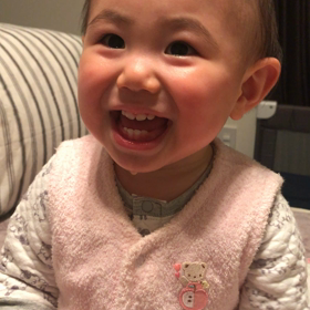 結月がきーくんを笑かすの画像