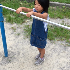 連続逆上がりができた！の画像