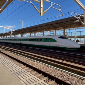 明けましておめでとうございます。　e2系200系リバイバルカラーの画像