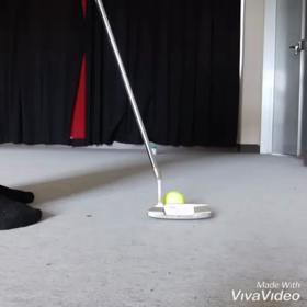 パッティング練習＆ドライバー素振りの画像