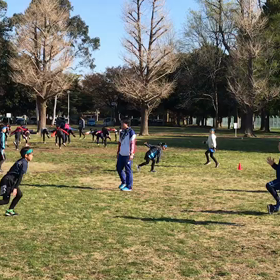 大股歩行⑥の画像