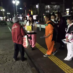 ちゃんのハロウィン募金活動報告の画像