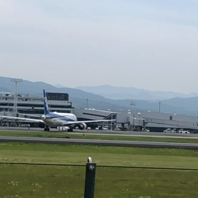 飛行機撮りの画像