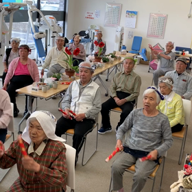 ソーラン節発表‼️月曜の午前午後チーム‼️の画像