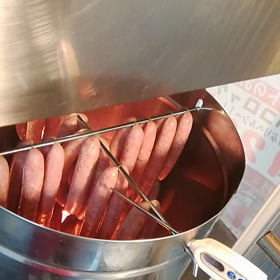 久々のウインナー作り(燻製タイム)動画を！の画像