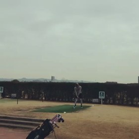 河川敷練習ラウンドの画像