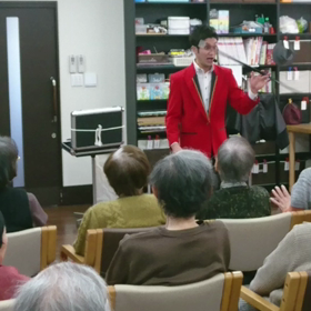 黒川遼さん マジックショーの画像