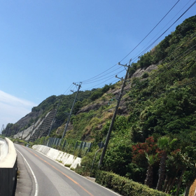 知多の海岸線の画像