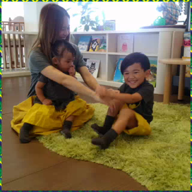 スナップハウスつくば研究学園店にて英語リトミックの画像