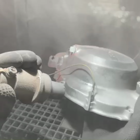 ホンダ CB250Tホーク クラッチ・ジェネレーターカバーバレル研磨ご依頼