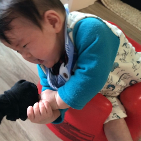 【5m23d】要求泣き？の画像