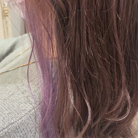 インナーカラーの画像