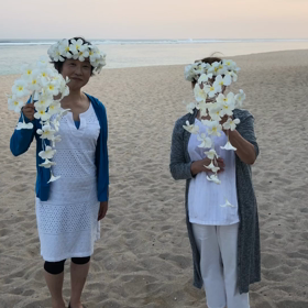 ゆれるブーケをゆらす花留学の画像