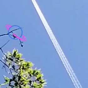飛行機雲☆contrail（vivavideo）#飛行機雲 #ひこうき雲 #viva...の画像