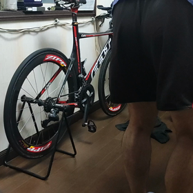 ジテツウ号のホイールを決戦用に！の画像