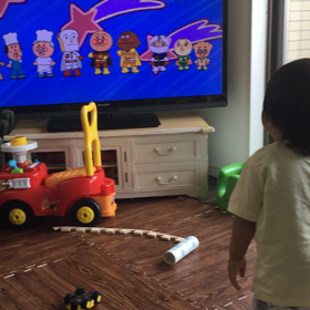 アンパンマンが流れると、、、☆の画像