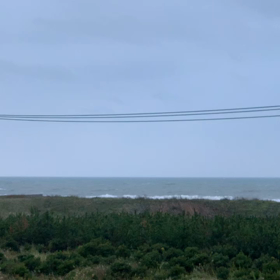 10月14日千葉北、東浪見の朝の波の画像