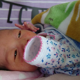 生後17日目*起きてる時間が長くなってきたの画像