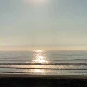 7月26日千葉北、東浪見の朝の波の画像