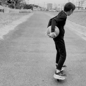 バスケできない長女の画像