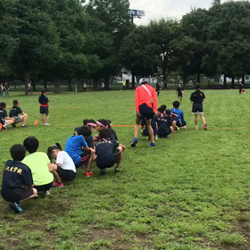 10色リレー バトン渡し⑥の画像