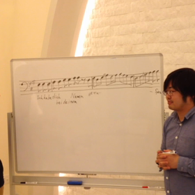 「ネウマ的にバッハを歌う」実演！の画像