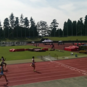 上尾に桐生選手が！の画像