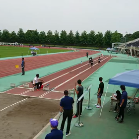 川越選手権走り幅跳び⑥の画像